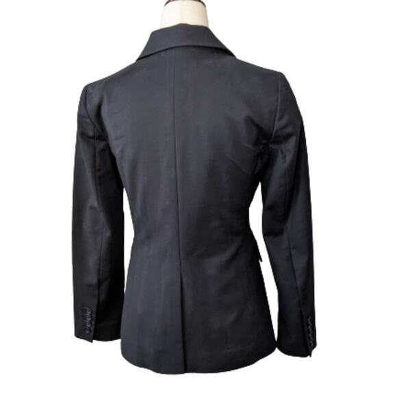 Gap 3 Button Classic Black Blazer Sz 0 - Picture 3 of 12